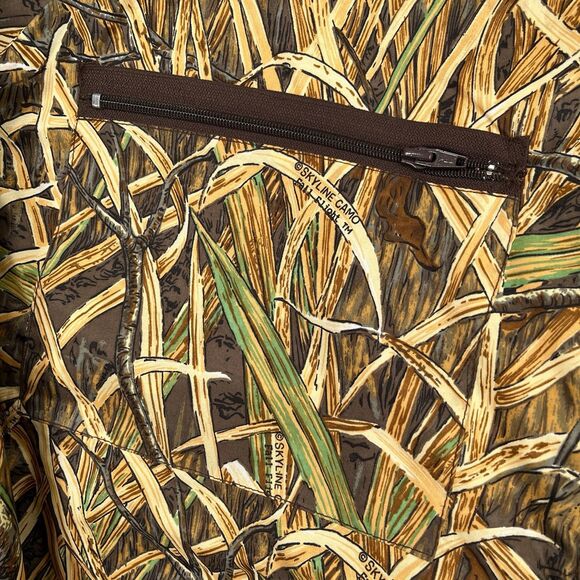 Vtg Mount'n Prairie Hunting Jacket Mens 4XL Skyline Camo Fall Flight Waterfowl - Picture 8 of 11